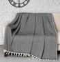L'essentiel linge de maison Funda de Sofá 170x230 cm Blanco y Negro Algodón 100%